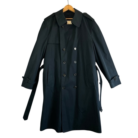 LONDON FOG By Greenwood Men's Belted Trench Coat Removable Lining Size 42 Reg - Picture 1 of 8